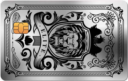 Elite Lion Metal Card - The Rich Card