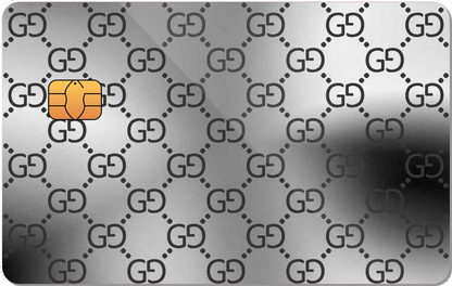 Gucci Pattern Metal Credit Card - The Rich Card