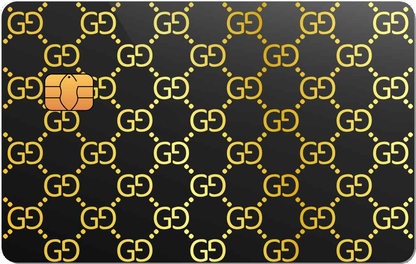 Gucci Pattern Metal Credit Card - The Rich Card