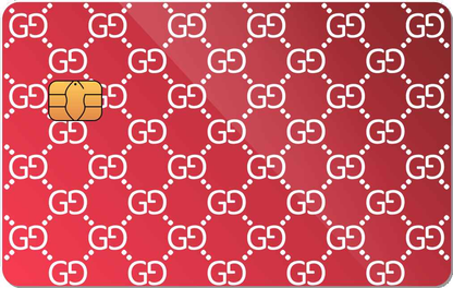 Gucci Pattern Metal Credit Card - The Rich Card