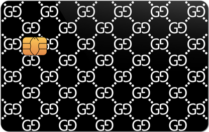 Gucci Pattern Metal Credit Card - The Rich Card
