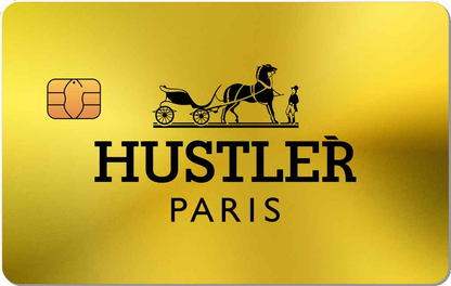 Hustler Metal Credit Card - The Rich Card
