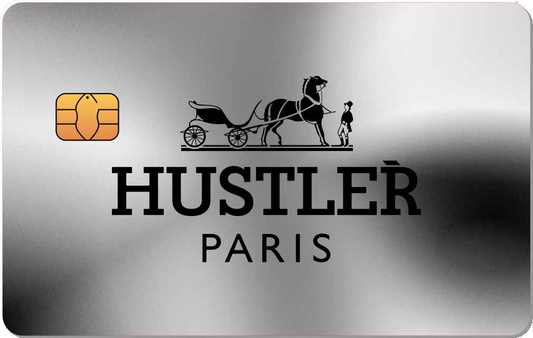 Hustler Metal Credit Card - The Rich Card