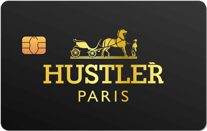 Hustler Metal Credit Card - The Rich Card