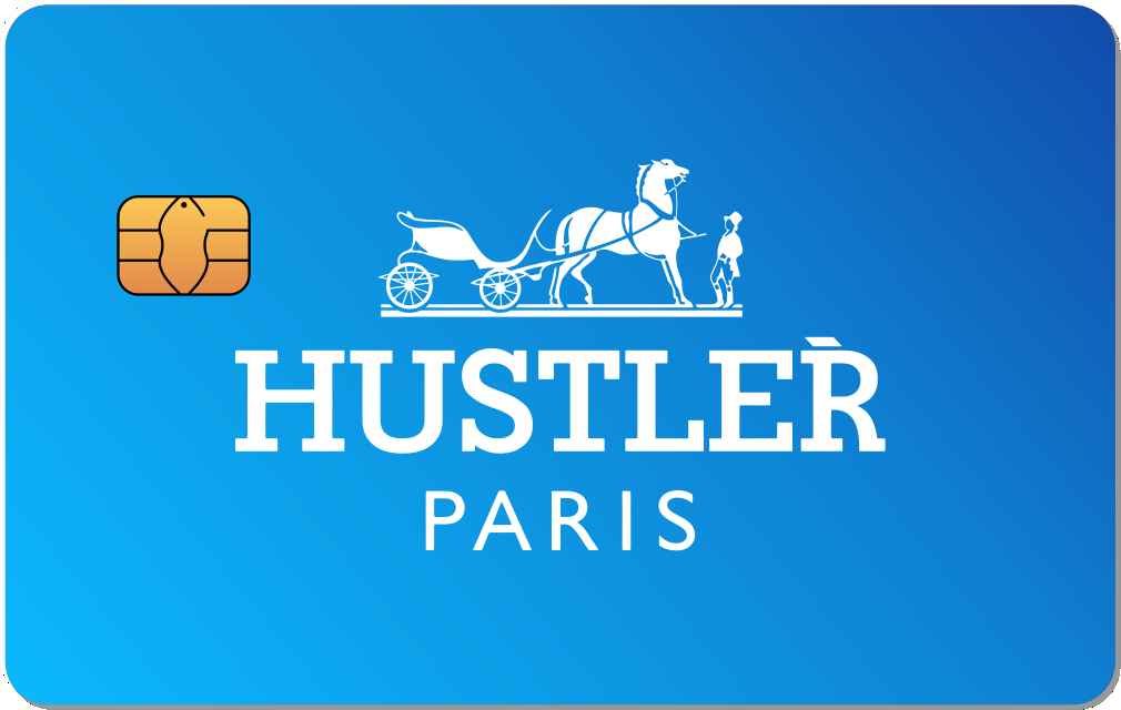 Hustler Metal Credit Card - The Rich Card
