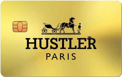 Hustler Metal Credit Card - The Rich Card