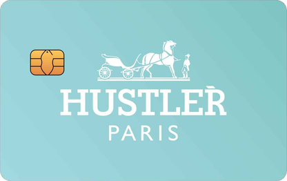 Hustler Metal Credit Card - The Rich Card