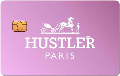 Hustler Metal Credit Card - The Rich Card