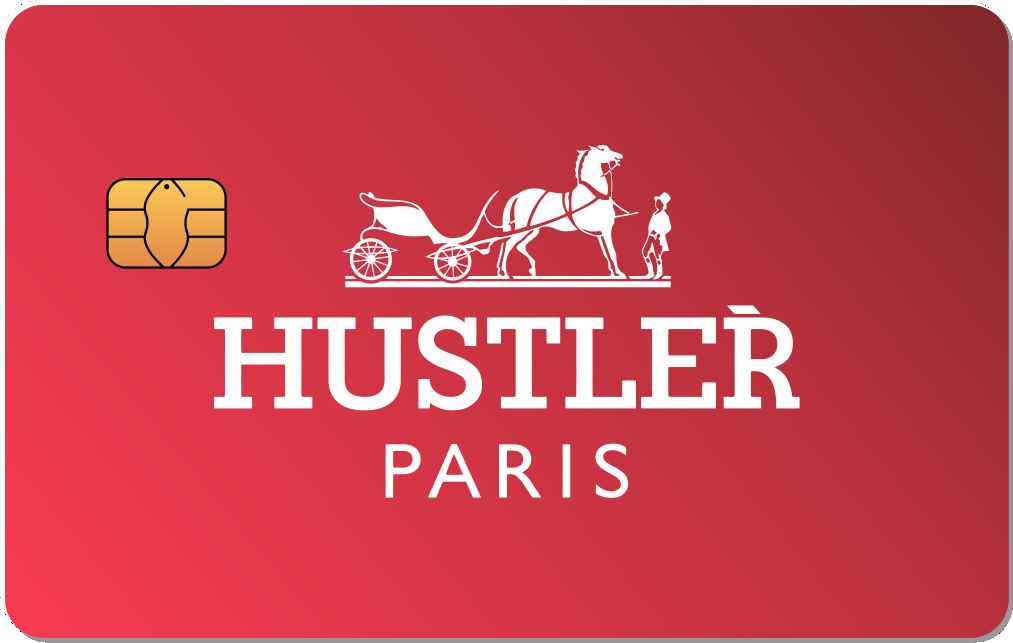 Hustler Metal Credit Card - The Rich Card