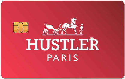 Hustler Metal Credit Card - The Rich Card