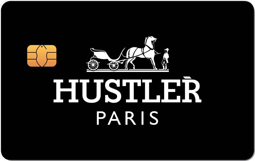 Hustler Metal Credit Card - The Rich Card