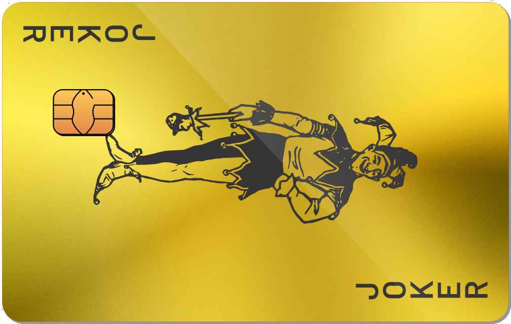 Joker Metal Credit Card - The Rich Card