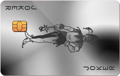 Joker Metal Credit Card - The Rich Card