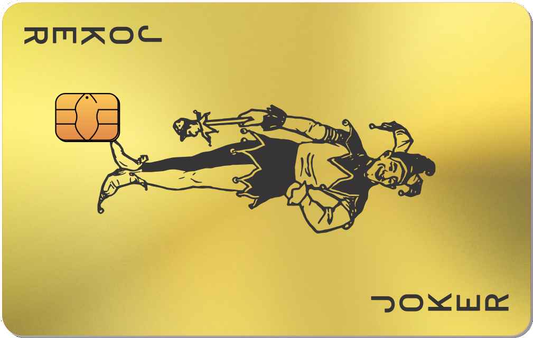 Joker Metal Credit Card - The Rich Card