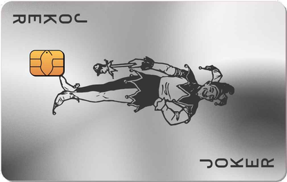 Joker Metal Credit Card - The Rich Card