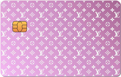 LV Pattern Metal Card - The Rich Card
