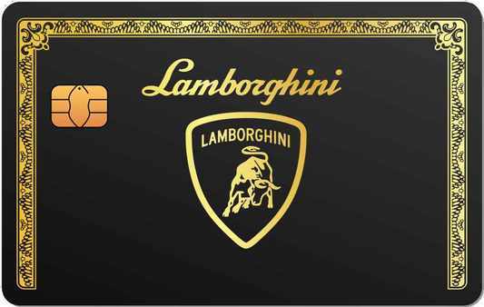 Lamborghini Metal Credit Card - The Rich Card