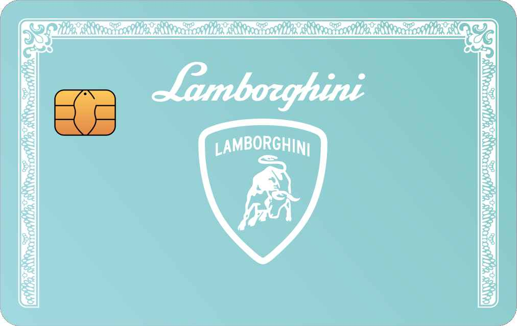 Lamborghini Metal Credit Card - The Rich Card