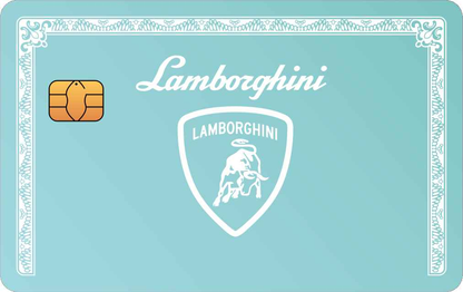 Lamborghini Metal Credit Card - The Rich Card