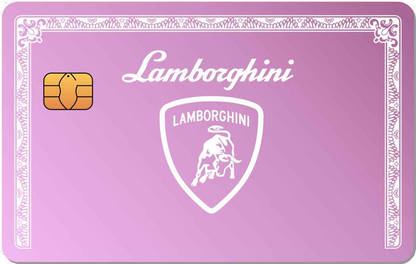 Lamborghini Metal Credit Card - The Rich Card