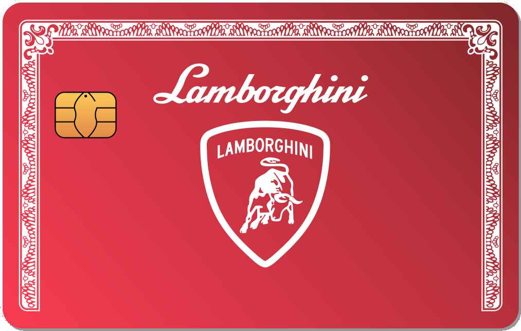 Lamborghini Metal Credit Card - The Rich Card
