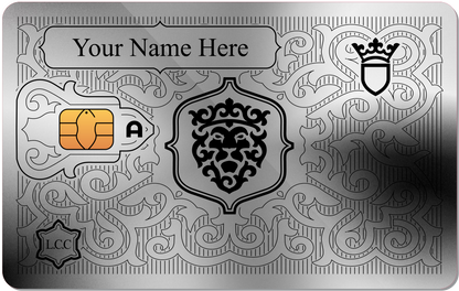 Lion Metal Credit Card - The Rich Card