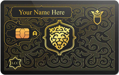 Lion Metal Credit Card - The Rich Card