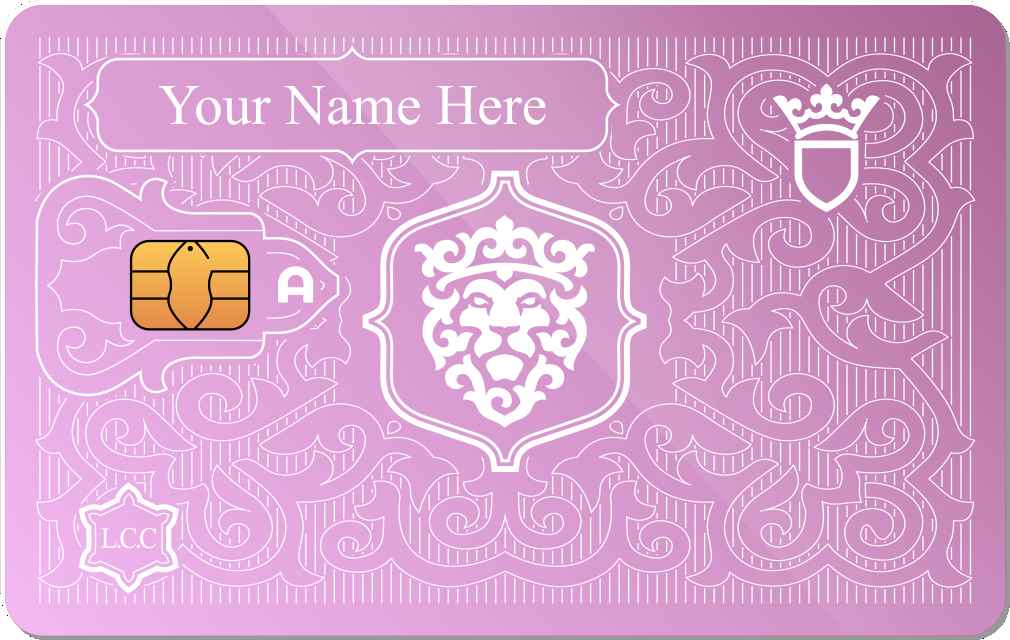 Lion Metal Credit Card - The Rich Card