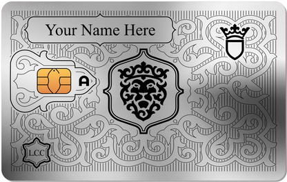 Lion Metal Credit Card - The Rich Card