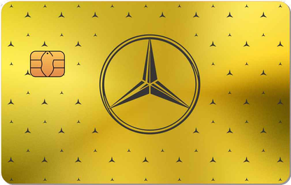 Mercedes Design Metal Card - The Rich Card