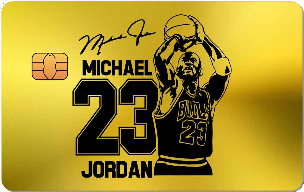 Michael Jordan Metal Credit Card - The Rich Card