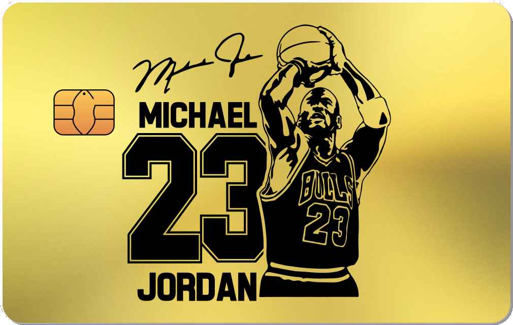 Michael Jordan Metal Credit Card - The Rich Card
