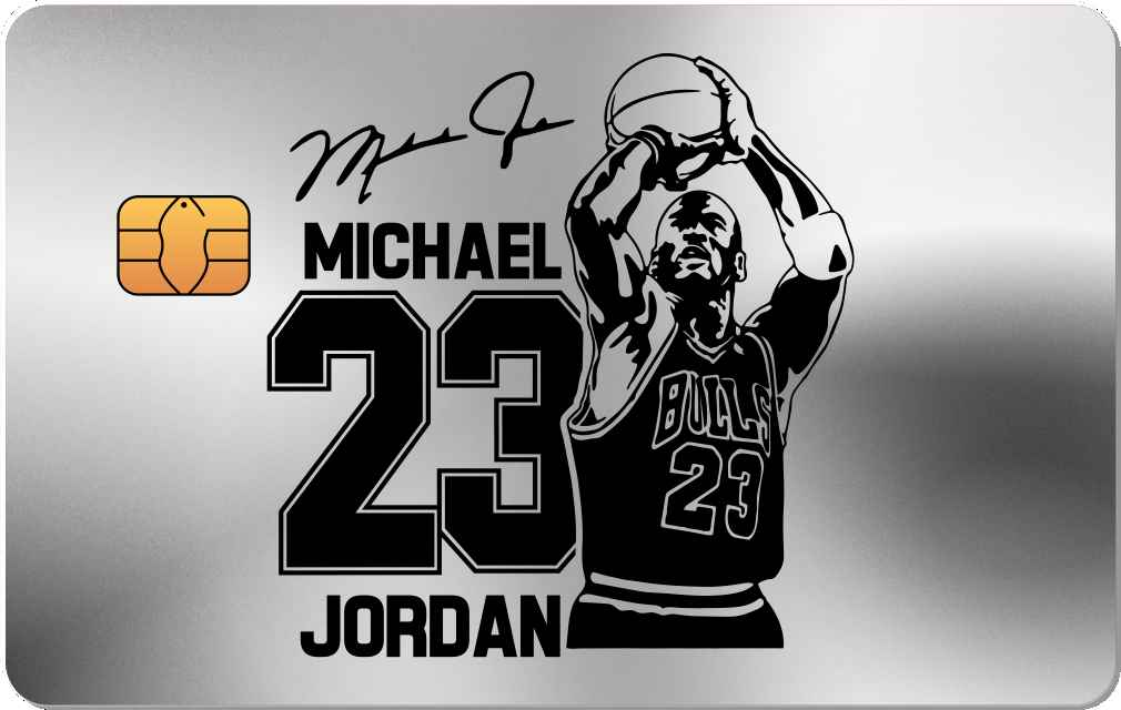 Michael Jordan Metal Credit Card - The Rich Card