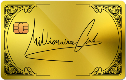 Millionaire Club Metal Card