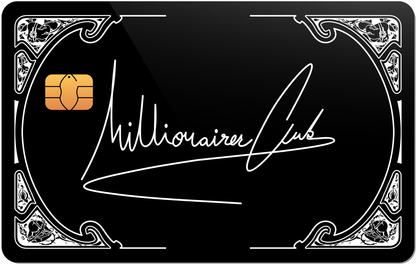 Millionaire Club Metal Card