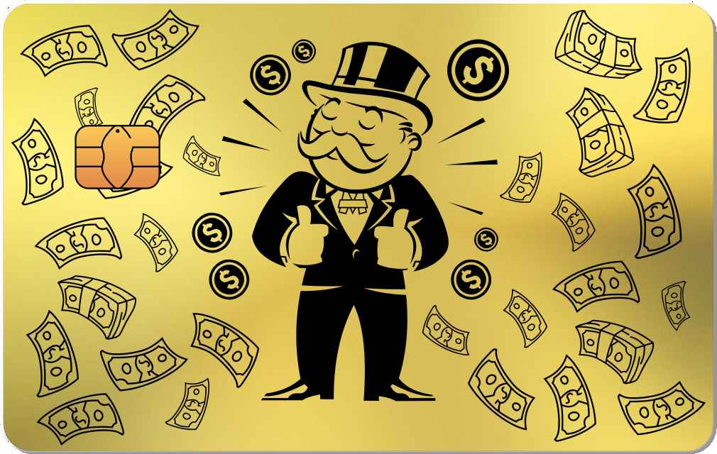 Mono Poly Money Metal Credit Card - The Rich Card