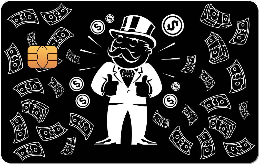 Mono Poly Money Metal Credit Card - The Rich Card
