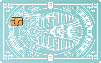 Pharaoh Metal Credit Card - The Rich Card