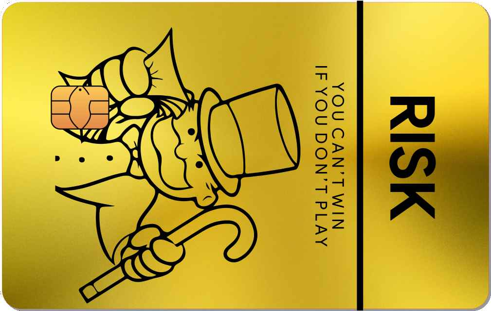 Risk Metal Credit Card - The Rich Card