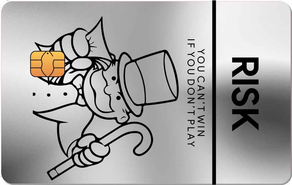 Risk Metal Credit Card - The Rich Card