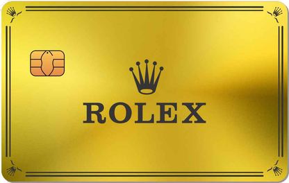 Rolex Metal Credit Card - The Rich Card