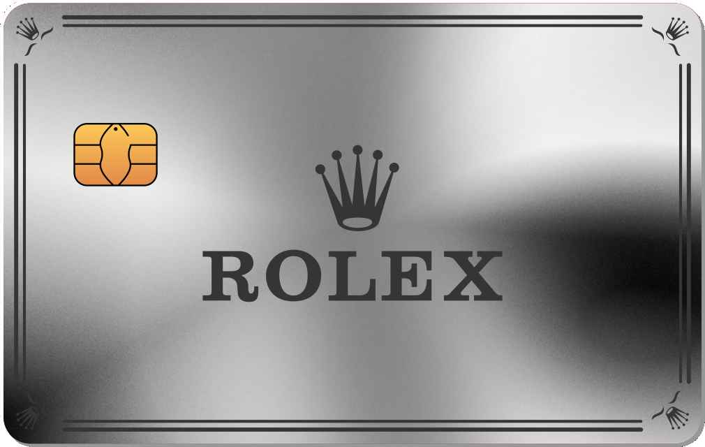 Rolex Metal Credit Card - The Rich Card