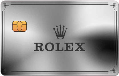 Rolex Metal Credit Card - The Rich Card