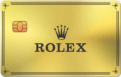 Rolex Metal Credit Card - The Rich Card