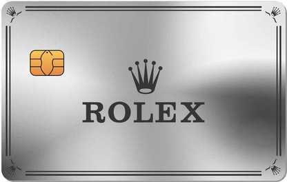 Rolex Metal Credit Card - The Rich Card