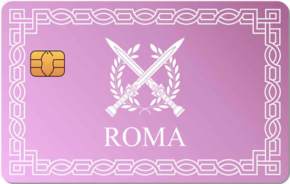 Roma Sword Metal Card - The Rich Card