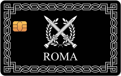 Roma Sword Metal Card - The Rich Card