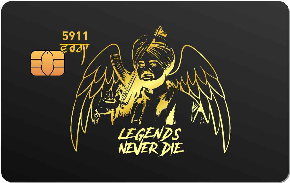 Sidhu Wings Metal Credit Card - The Rich Card