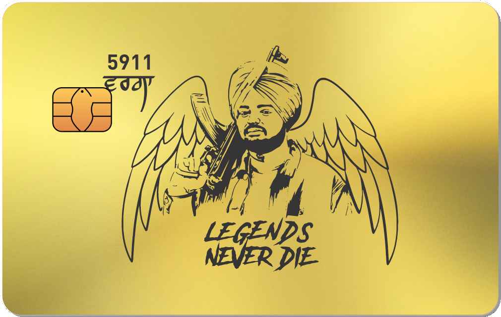 Sidhu Wings Metal Credit Card - The Rich Card