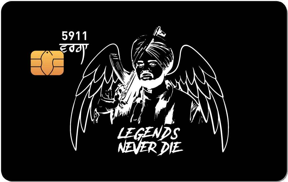 Sidhu Wings Metal Credit Card - The Rich Card